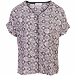 Dame ZbyZ Dame Kortærmet bluse Plus Size -